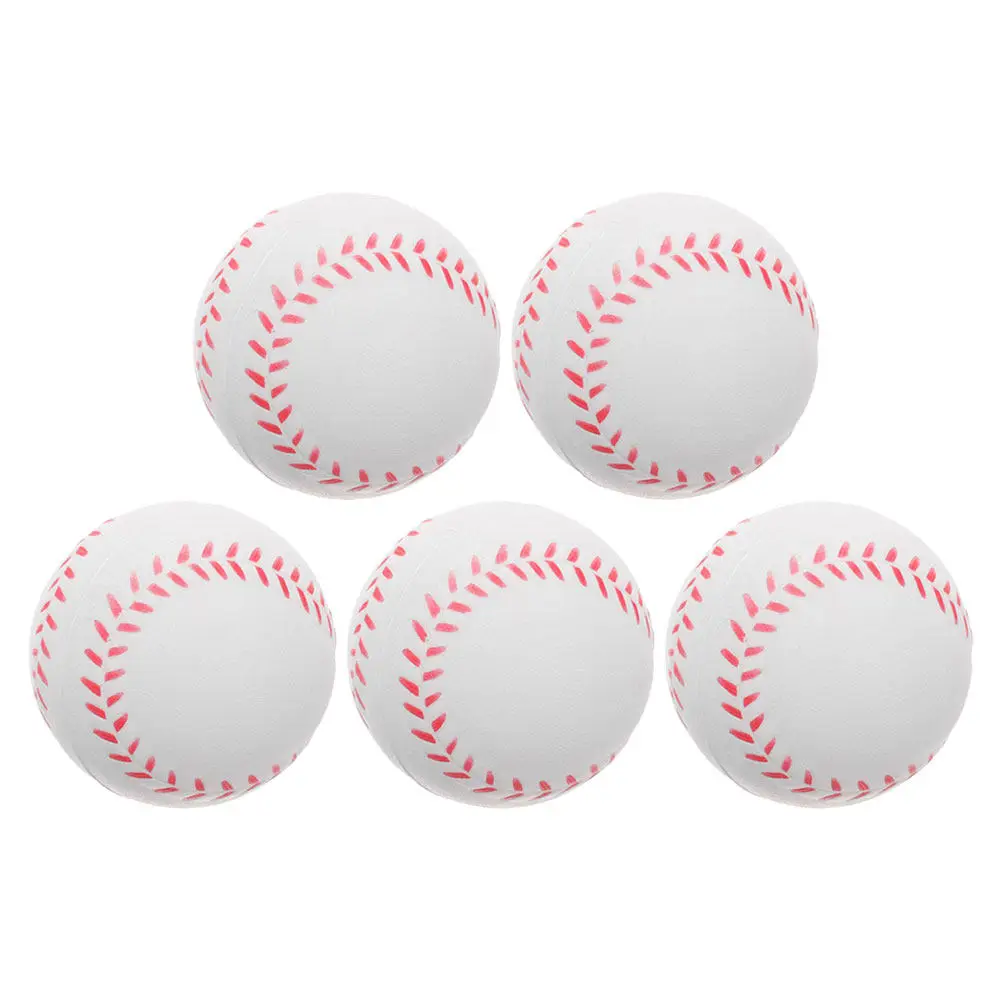 5Pcs PU Training Baseballs Soft Safe Practice Balls for Beginners Indoor Outdoor Baseball Practice Training
5Pcs PU Training Baseballs Soft Safe Practice Balls for Beginners Indoor Outdoor Baseball Practice Training