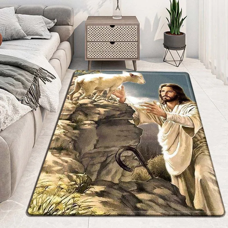 Ковер Jesus God для кухни, коврик для входа, украшение пола в спальню, ковер для гостиной, Противоскользящий коврик для ванной комнаты
Ковер Jesus God для кухни, коврик для входа, украшение пола в спальню, ковер для гостиной, Противоскользящий коврик для ванной комнаты