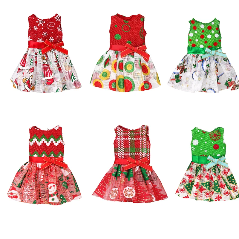 Christmas Elf Dolls Clothes Costume Baby Toy Accessories Doll Holiday Dress Up Birthday Gift(No Dolls)
Christmas Elf Dolls Clothes Costume Baby Toy Accessories Doll Holiday Dress Up Birthday Gift(No Dolls)