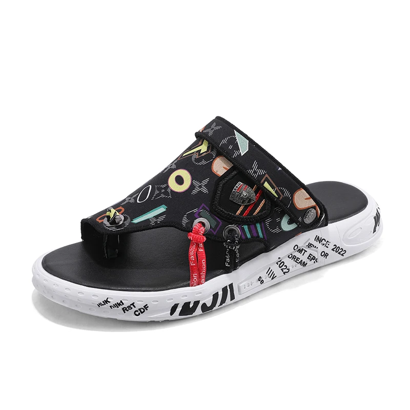 Outdoor casual slippers with a simple style and rubber soles, showing a unique personality motorcycle
Outdoor casual slippers with a simple style and rubber soles, showing a unique personality motorcycle