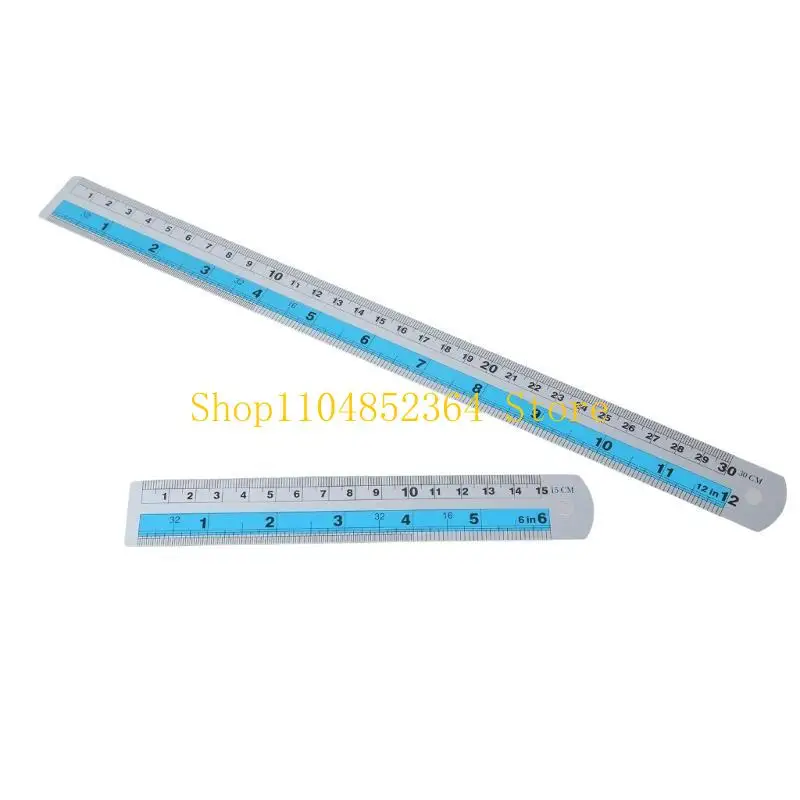 652F 2Pcs/Set Stainless Steel Ruler Set Professional Metal Ruler Straight Edges Ruler
652F 2Pcs/Set Stainless Steel Ruler Set Professional Metal Ruler Straight Edges Ruler