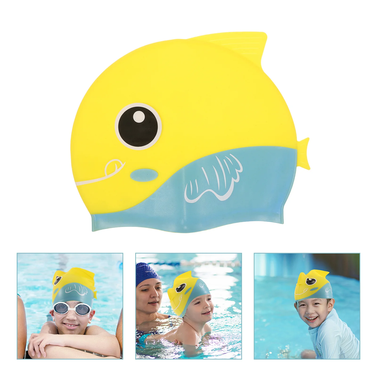 Cute Kids Swim Cap Soft Silicone Stretchable Cartoon Pattern Waterproof Childrens Swimming Hat for Girls Pool Holiday Fun
Cute Kids Swim Cap Soft Silicone Stretchable Cartoon Pattern Waterproof Childrens Swimming Hat for Girls Pool Holiday Fun