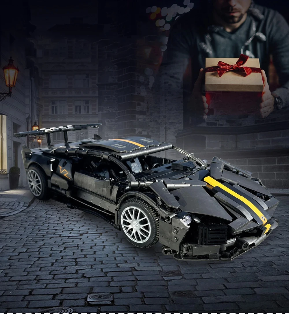 2024 технический спортивный автомобиль Lamborghinied летучая мышь, строительные блоки из углеродного волокна, модель автомобиля, кирпичи, детские игрушки, рождественские подарки
2024 технический спортивный автомобиль Lamborghinied летучая мышь, строительные блоки из углеродного волокна, модель автомобиля, кирпичи, детские игрушки, рождественские подарки