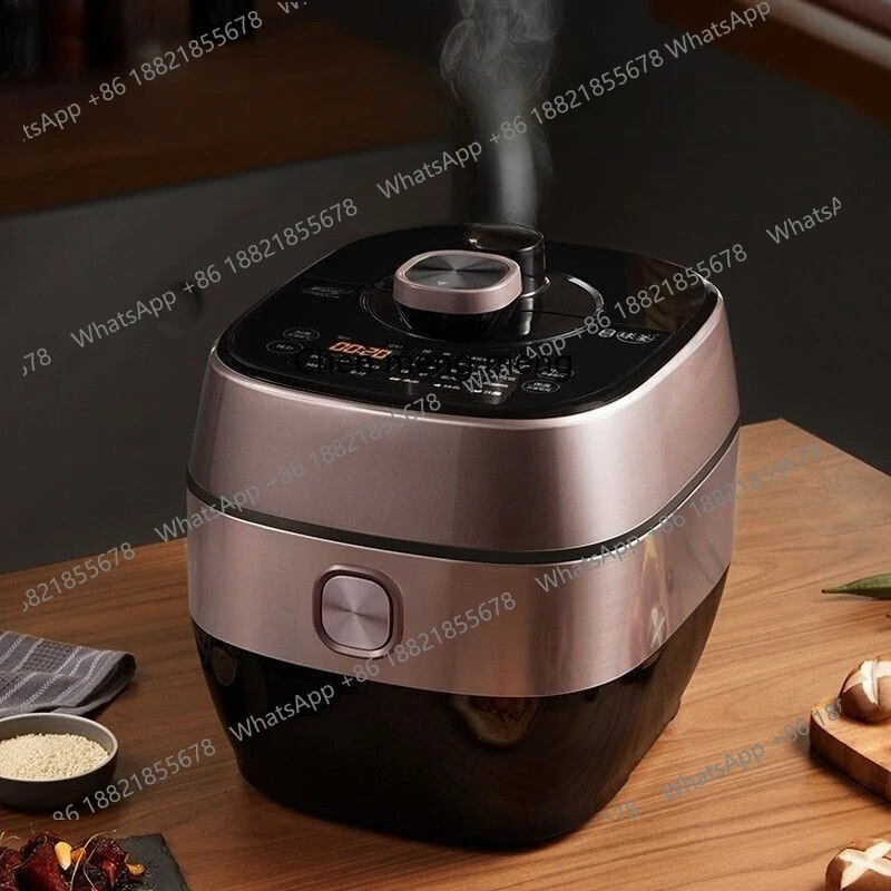Electric pressure cooker, household smart reservation stainless steel ball kettle, double bile high pressure
Electric pressure cooker, household smart reservation stainless steel ball kettle, double bile high pressure