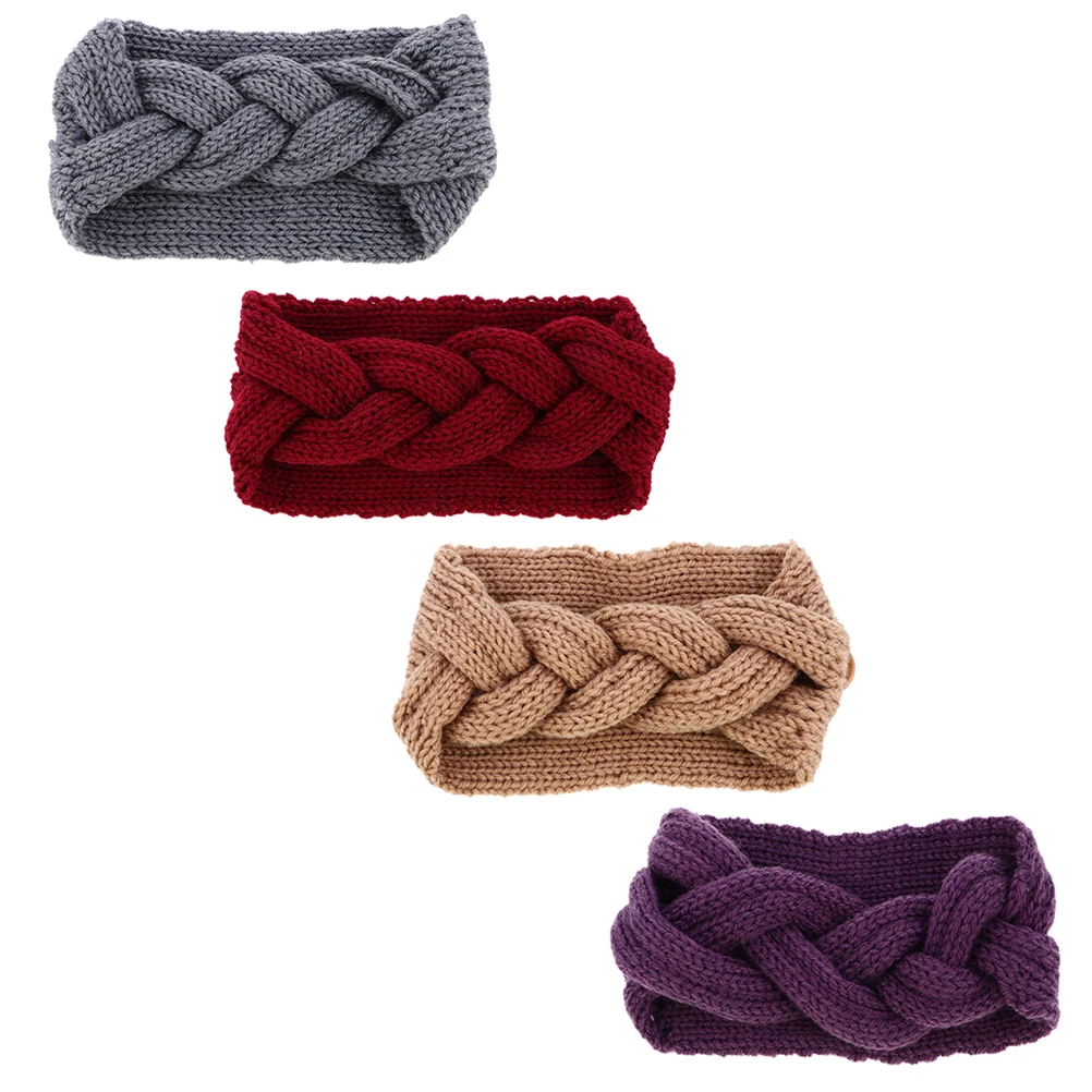 4pcs Headbands Warm Hair Wrap Soft Knitted Face Mask Compatible Warm Women Outdoor Sport Headgear
4pcs Headbands Warm Hair Wrap Soft Knitted Face Mask Compatible Warm Women Outdoor Sport Headgear