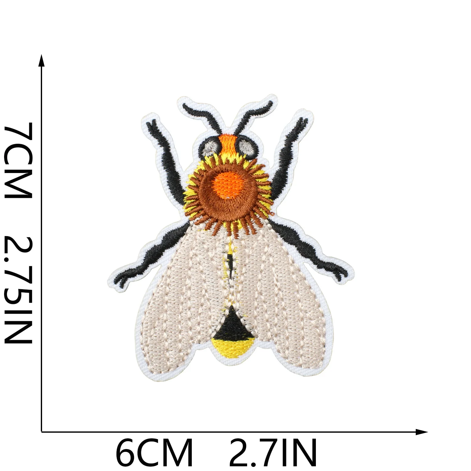 1PCS Bumblebee Honey Embroidery Patches Bee Insect Nectar Iron On For DIY Cloth Decoration Hornet's Nest Label Retail
1PCS Bumblebee Honey Embroidery Patches Bee Insect Nectar Iron On For DIY Cloth Decoration Hornet's Nest Label Retail