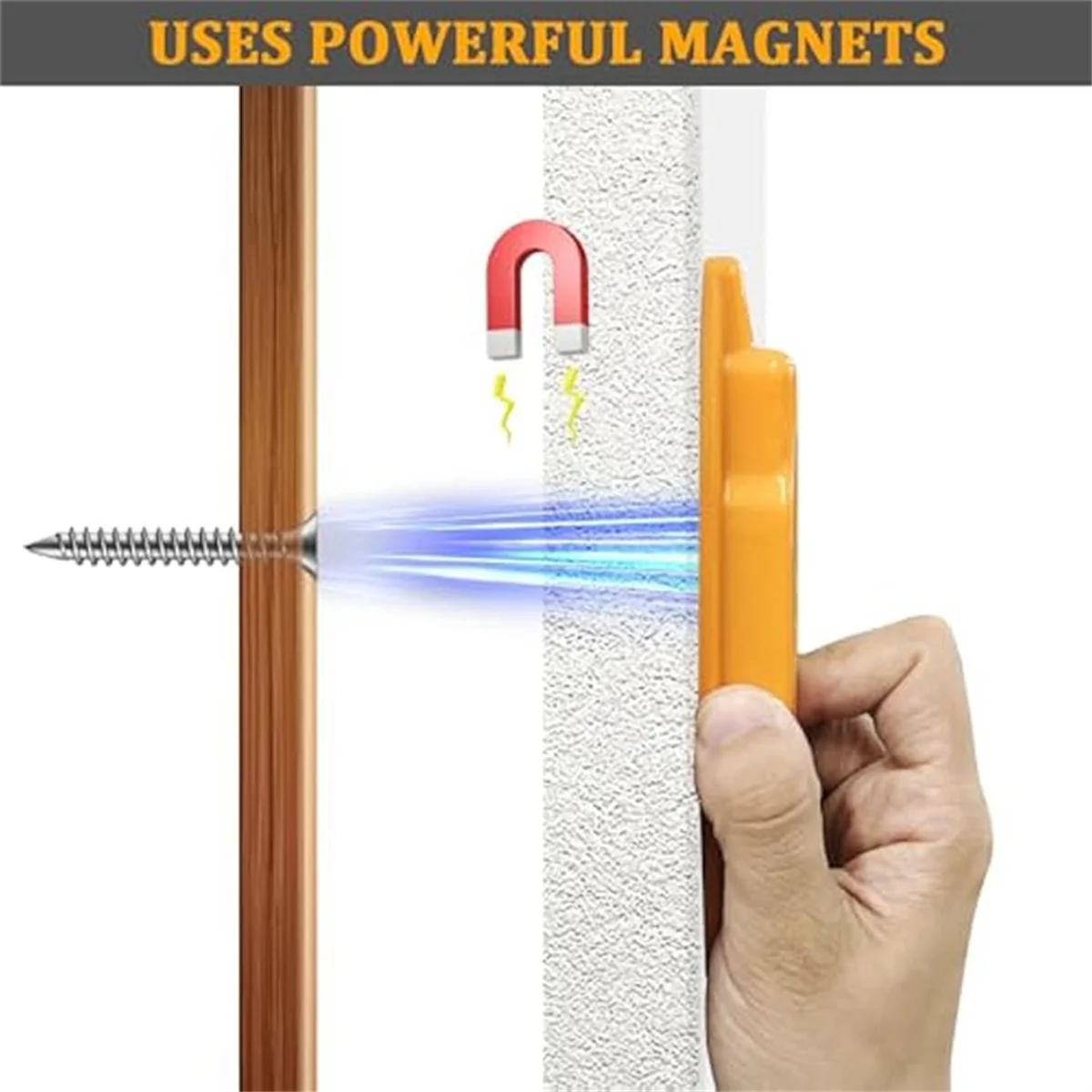 AA25 4PCS Magnetic Stud Finder Tool , Locate Screws, Nails, Metal Studs for Drywall and Wood - Stud Finder
AA25 4PCS Magnetic Stud Finder Tool , Locate Screws, Nails, Metal Studs for Drywall and Wood - Stud Finder