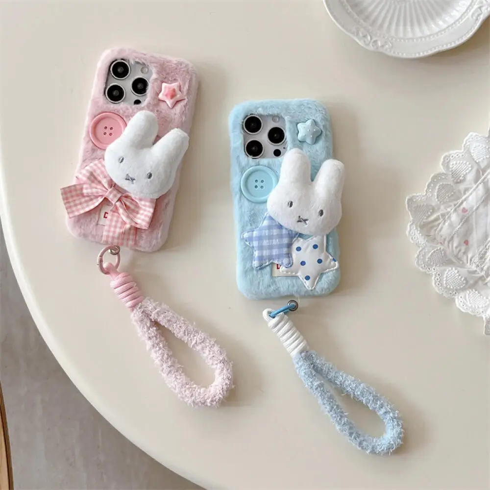 Miffy Bunny Cartoon Rabbit Wrist Strap Phone Case Pink Blue Kawaii Cute Animal Protective Fashion Phone Case Suitable for 17 16
Miffy Bunny Cartoon Rabbit Wrist Strap Phone Case Pink Blue Kawaii Cute Animal Protective Fashion Phone Case Suitable for 17 16