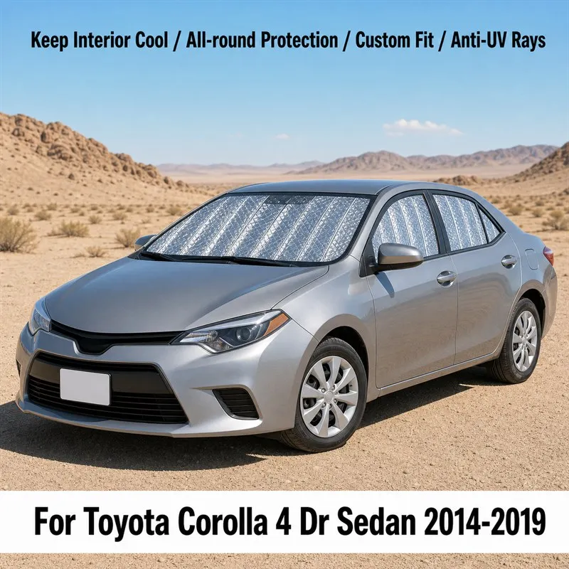 For Toyota Corolla 4 Dr Sedan 2014-2019 Full Set Car Window Sunshades UV Block Privacy Heat Insulated Foldable Car Curtain
For Toyota Corolla 4 Dr Sedan 2014-2019 Full Set Car Window Sunshades UV Block Privacy Heat Insulated Foldable Car Curtain