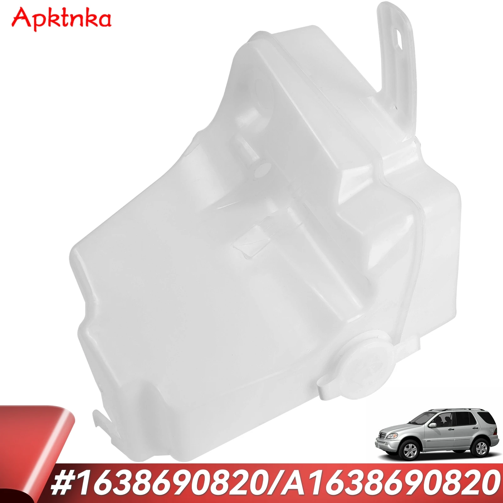 For Mercedes Benz W163 ML320 ML350 ML430 ML500 ML55 1998-2005 Windshield Washer Fluid Reservoir Tank 1638690820 A1638690820
For Mercedes Benz W163 ML320 ML350 ML430 ML500 ML55 1998-2005 Windshield Washer Fluid Reservoir Tank 1638690820 A1638690820