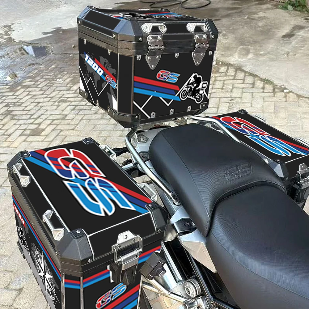 For BMW R1200GS ADV GSA Motorcycle Decorative Stickers Aluminum Alloy Box Pannier Decal Set for Custom Bike Decoration
For BMW R1200GS ADV GSA Motorcycle Decorative Stickers Aluminum Alloy Box Pannier Decal Set for Custom Bike Decoration
