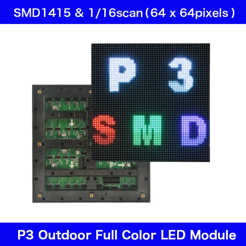 Внешний телефон, видеомодуль SMD P3, полный цвет, фотографический модуль 192x192 мм, Диагональ экрана 1/16
Внешний телефон, видеомодуль SMD P3, полный цвет, фотографический модуль 192x192 мм, Диагональ экрана 1/16