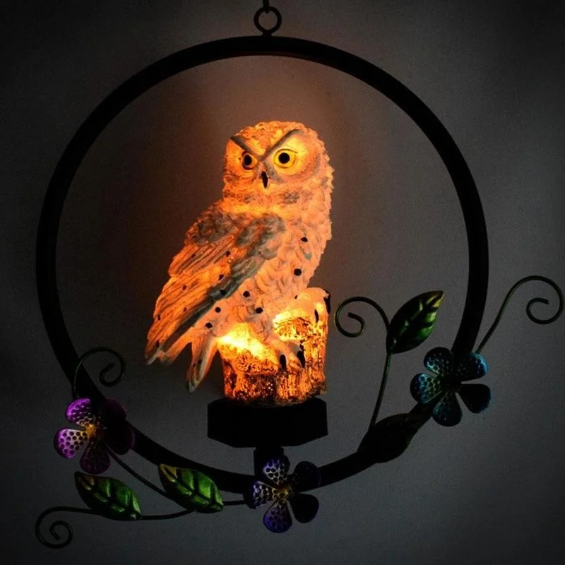 Solar LED Owl Hanging Waterproof Outdoor Garden Resin Pendant Light Waterproof Yards Patios Decoration Lighting
Solar LED Owl Hanging Waterproof Outdoor Garden Resin Pendant Light Waterproof Yards Patios Decoration Lighting