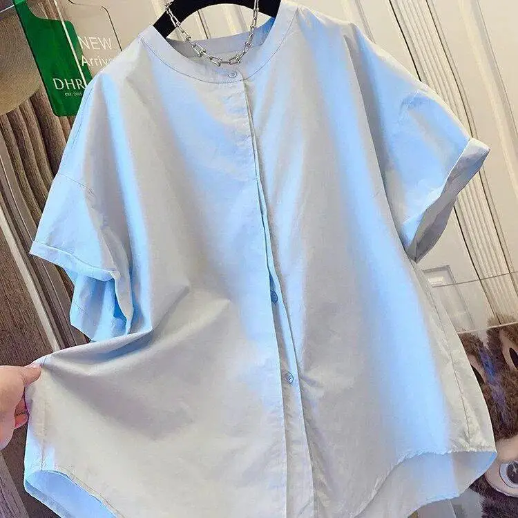 Summer Loose Fit Short Sleeve round Neck Shirt Casual Style Lazy Design Large Size 300 Pounds 2026 New Collection Men's Shirt
Summer Loose Fit Short Sleeve round Neck Shirt Casual Style Lazy Design Large Size 300 Pounds 2026 New Collection Men's Shirt