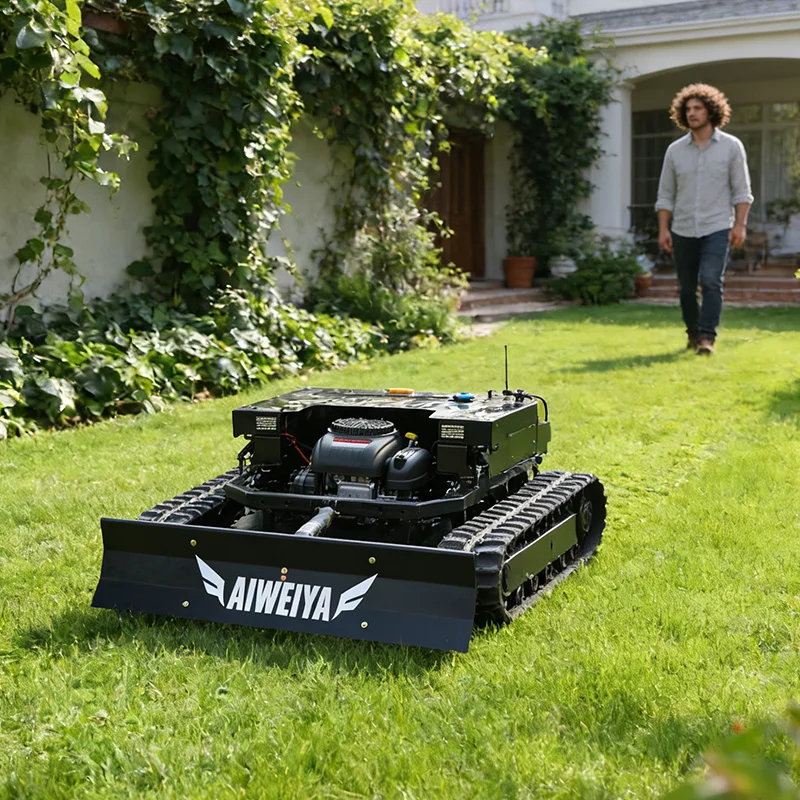 Customized Home With Best Choice Value High Quality Low Price Remote Control Lawn Mower Self-propelled Crawler Lawn Mower
Customized Home With Best Choice Value High Quality Low Price Remote Control Lawn Mower Self-propelled Crawler Lawn Mower