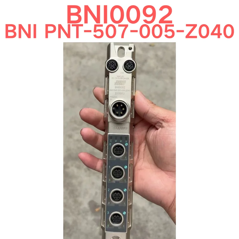Second hand BALLUFF BNI0092 BNI PNT-507-005-Z040 Dismantling parts test OK
Second hand BALLUFF BNI0092 BNI PNT-507-005-Z040 Dismantling parts test OK