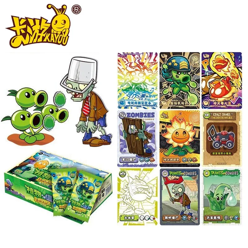 KAYOU Plants vs. Zombies Card Endless Battle Episode 5 Genuine Game Periphery Collection Cards
KAYOU Plants vs. Zombies Card Endless Battle Episode 5 Genuine Game Periphery Collection Cards