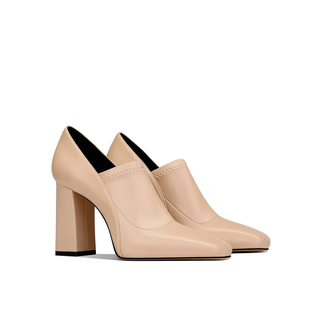 2025 Autumn New Elegant High Heel Pointed Toe Chunky Heel Dress Shoes for Women
2025 Autumn New Elegant High Heel Pointed Toe Chunky Heel Dress Shoes for Women
