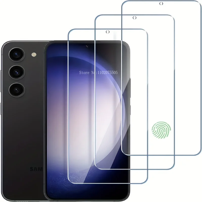 3Pcs HD Clear Screen Protector Film For Samsung Galaxy S21 S22 S23 S24 Ultra Plus S23 S20 FE Full Coverage Tempered Glass
3Pcs HD Clear Screen Protector Film For Samsung Galaxy S21 S22 S23 S24 Ultra Plus S23 S20 FE Full Coverage Tempered Glass