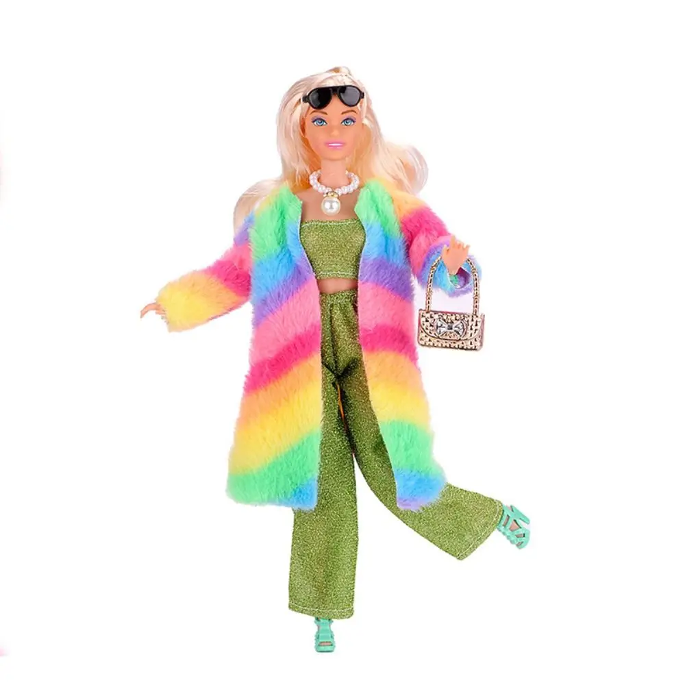 Fashion Elegant Fur Plush Coat Casual Wears with Shoes High Heels Pants Clothes DIY Accessories for 1/6 BJD 30cm Dolls
Fashion Elegant Fur Plush Coat Casual Wears with Shoes High Heels Pants Clothes DIY Accessories for 1/6 BJD 30cm Dolls