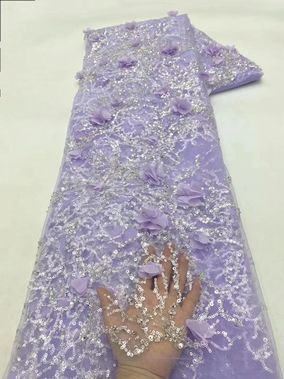 Royal Blue African 3D Flower Lace Fabric Embroidery French Net Mesh Lace Fabric Nigerian Tulle Lace For Wedding Party Sew Dress
Royal Blue African 3D Flower Lace Fabric Embroidery French Net Mesh Lace Fabric Nigerian Tulle Lace For Wedding Party Sew Dress