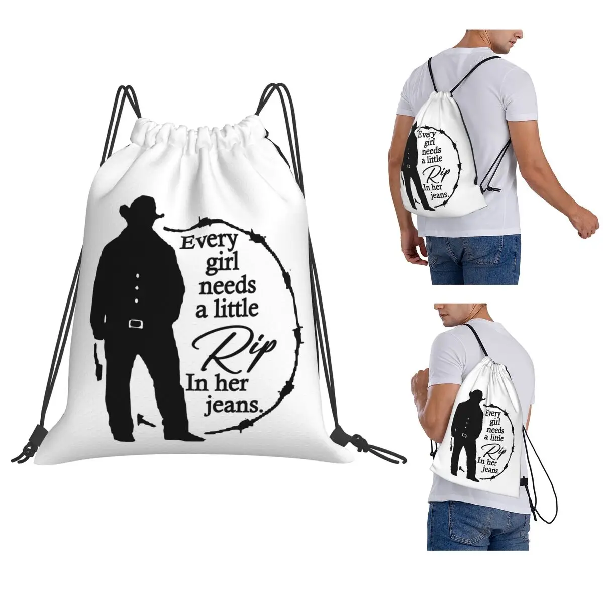 Every Girl Needs A Little Rip In Her Jeans Dutton Ranch Yellowstone Backpacks Drawstring Bags Sports Bag Book Bags
Every Girl Needs A Little Rip In Her Jeans Dutton Ranch Yellowstone Backpacks Drawstring Bags Sports Bag Book Bags