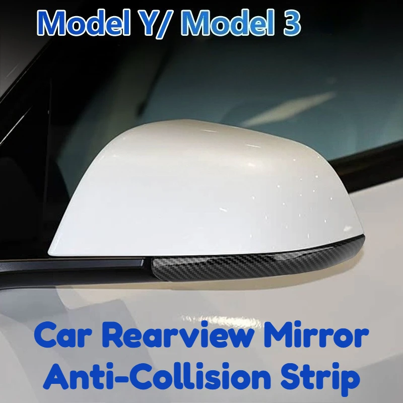 For Tesla Model 3 Highland/Y Juniper Car Rearview Mirror Anti-Collision Strip Scratch-Resistant Decorative Trim Car Accessory
For Tesla Model 3 Highland/Y Juniper Car Rearview Mirror Anti-Collision Strip Scratch-Resistant Decorative Trim Car Accessory