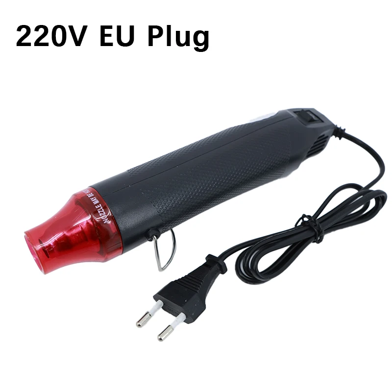 220V 300W EU Standard DIY Hot Air Heat Gun Mobile Phone Repair Tool Hair Dryer Welding Support Seat Shrink Plastic
220V 300W EU Standard DIY Hot Air Heat Gun Mobile Phone Repair Tool Hair Dryer Welding Support Seat Shrink Plastic