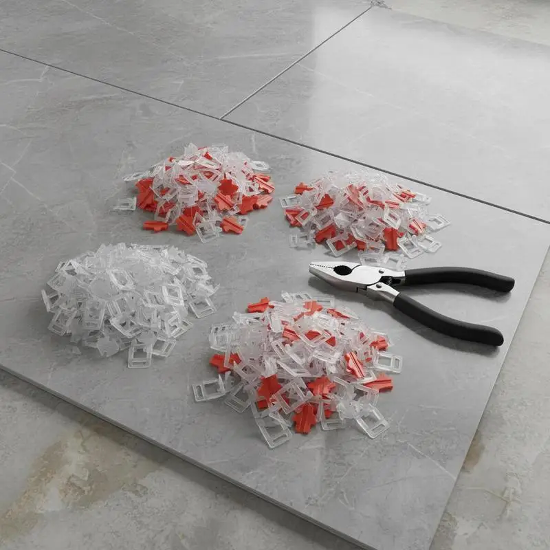 Paving Auxiliary Tool 3mm For Kitchen Floor Bathroom Wall Home Renovation, 700 PCS Tile Spacers Clips 200 PCS Reusable Wedges 1pc Installation Plier, Professional Ceramic Stone Construction Kit
Paving Auxiliary Tool 3mm For Kitchen Floor Bathroom Wall Home Renovation, 700 PCS Tile Spacers Clips 200 PCS Reusable Wedges 1pc Installation Plier, Professional Ceramic Stone Construction Kit