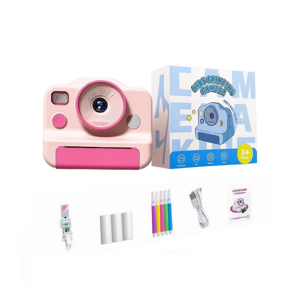 Child Photography Toy with Dual Camera and Printer - 2.4 inch Screen 300K Pixels VGA Recording Silicone Edge Design
Child Photography Toy with Dual Camera and Printer - 2.4 inch Screen 300K Pixels VGA Recording Silicone Edge Design