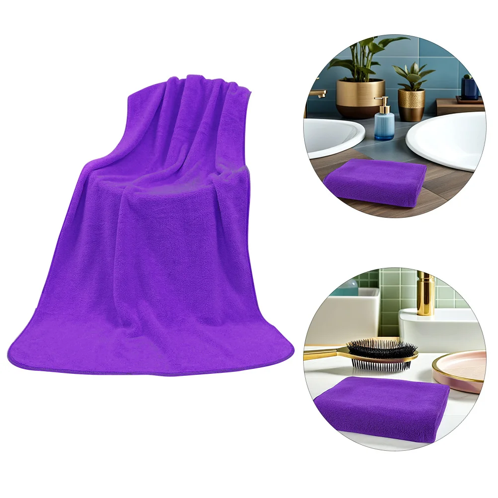 Microfiber Bath Towel Large Lightweight Quick Dry Super Absorbent 70x140cm Dark Purple for Spa Swimming Beach Camping 
Microfiber Bath Towel Large Lightweight Quick Dry Super Absorbent 70x140cm Dark Purple for Spa Swimming Beach Camping