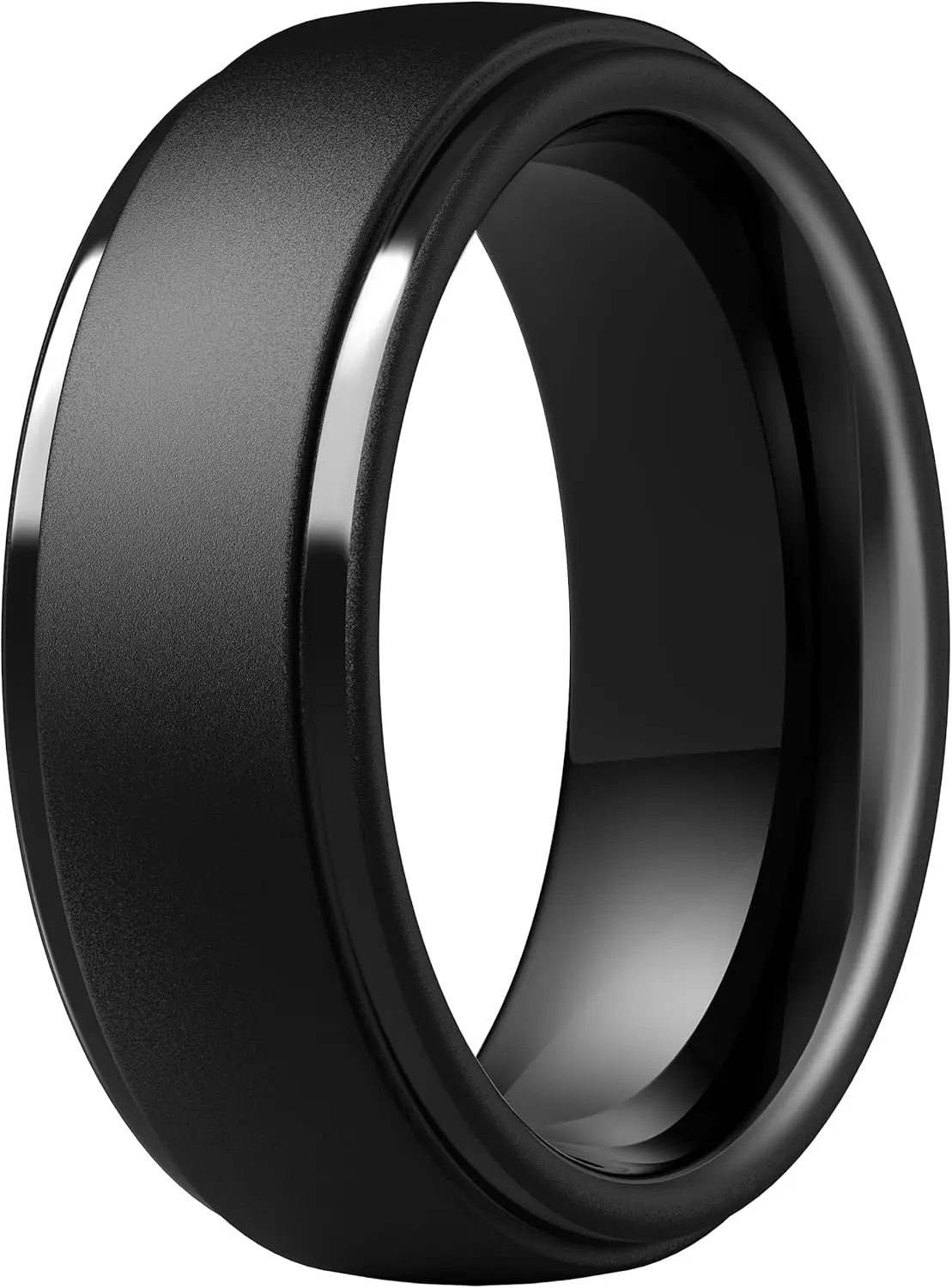 Silicone Rings for Men Step Edge Rubber Wedding Bands 10mm Wide 2.5mm Thick for Active Lifestyle
Silicone Rings for Men Step Edge Rubber Wedding Bands 10mm Wide 2.5mm Thick for Active Lifestyle