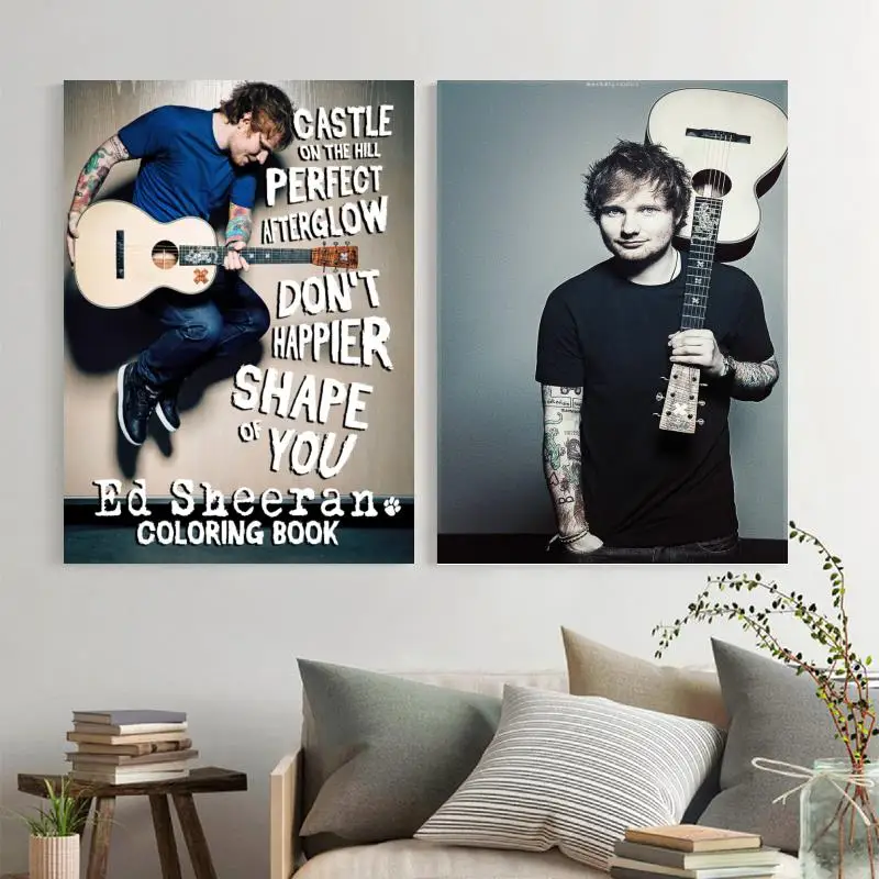 Ed Christopher Sheeran Music Male Pop Singer Canvas Art Poster and Wall Art Picture Print Modern Family bedroom Decor Posters
Ed Christopher Sheeran Music Male Pop Singer Canvas Art Poster and Wall Art Picture Print Modern Family bedroom Decor Posters