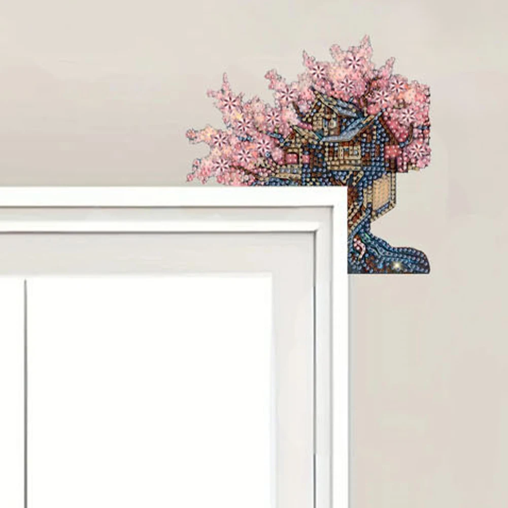 House Tree Diamond Painting Art Door Right Angle Sign for Indoor Outdoor Wall
House Tree Diamond Painting Art Door Right Angle Sign for Indoor Outdoor Wall