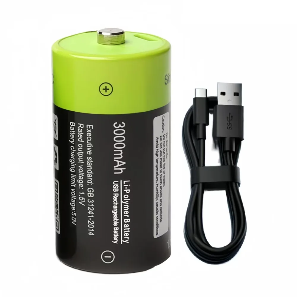 1 шт./лот ZNTER 3000 мАч 1,5 В аккумуляторная батарея размера C USB литиевая батарея игрушечный робот фонарик батарея
1 шт./лот ZNTER 3000 мАч 1,5 В аккумуляторная батарея размера C USB литиевая батарея игрушечный робот фонарик батарея