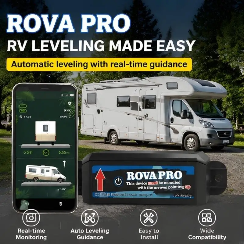 2026 New Travel Trailer Leveling with Visible Power Light Area, Electronic Vehicle Guidance Device for Uneven Ground Positioning
2026 New Travel Trailer Leveling with Visible Power Light Area, Electronic Vehicle Guidance Device for Uneven Ground Positioning