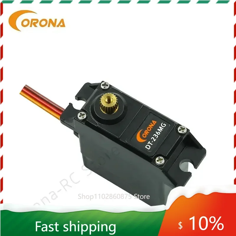 DT236MG DT-236MG 5,8 кг 0,15 с 27 г цифровой мини-сервопривод с металлической шестерней для радиоуправляемого самолета
DT236MG DT-236MG 5,8 кг 0,15 с 27 г цифровой мини-сервопривод с металлической шестерней для радиоуправляемого самолета
