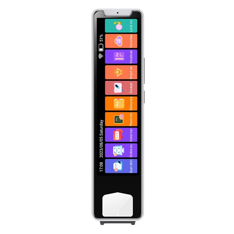 Scanner Translation Pen Offline Smart Language Voice Translator Machine 134 Languages Intelligent Translator Pen Durable White
Scanner Translation Pen Offline Smart Language Voice Translator Machine 134 Languages Intelligent Translator Pen Durable White
