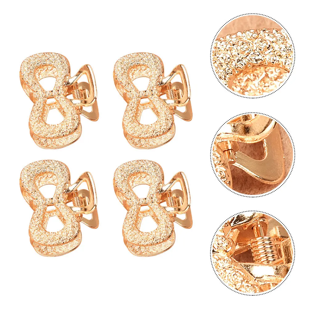 4Pcs Metal Hair Claw Clips Premium Sturdy Construction Easy Open Close While Cutting Styling Shower Housework Elegant
4Pcs Metal Hair Claw Clips Premium Sturdy Construction Easy Open Close While Cutting Styling Shower Housework Elegant