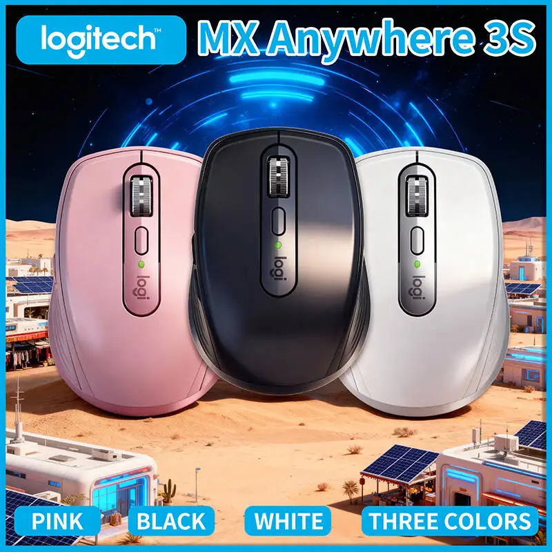 Logitech MX Anywhere 3S Wireless Mouse, Fast Charging, Long-Lasting Battery, Ultra-Quiet Clicks
Logitech MX Anywhere 3S Wireless Mouse, Fast Charging, Long-Lasting Battery, Ultra-Quiet Clicks
