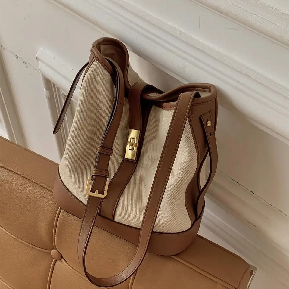 Canvas Women's Handbags Purses Vintage Top Fashion Women Shoulder Shopping Bags
Canvas Women's Handbags Purses Vintage Top Fashion Women Shoulder Shopping Bags