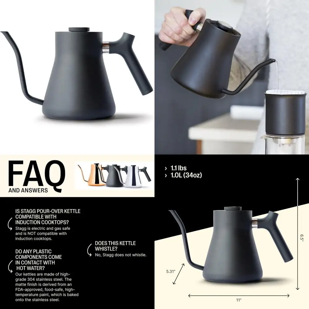 Чайник на гибкой шее с прецизионным носиком и встроенным термометром для наливания кофе и чая, матовая отделка, удлинение ключа с длинным хвостом
Чайник на гибкой шее с прецизионным носиком и встроенным термометром для наливания кофе и чая, матовая отделка, удлинение ключа с длинным хвостом