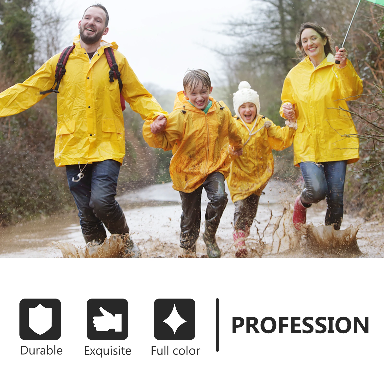 Clear Waterproof Raincoats Women PEVA Material Disposable Slicker Jacket Hoodie Design Poncho Safe Skin Friendly
Clear Waterproof Raincoats Women PEVA Material Disposable Slicker Jacket Hoodie Design Poncho Safe Skin Friendly