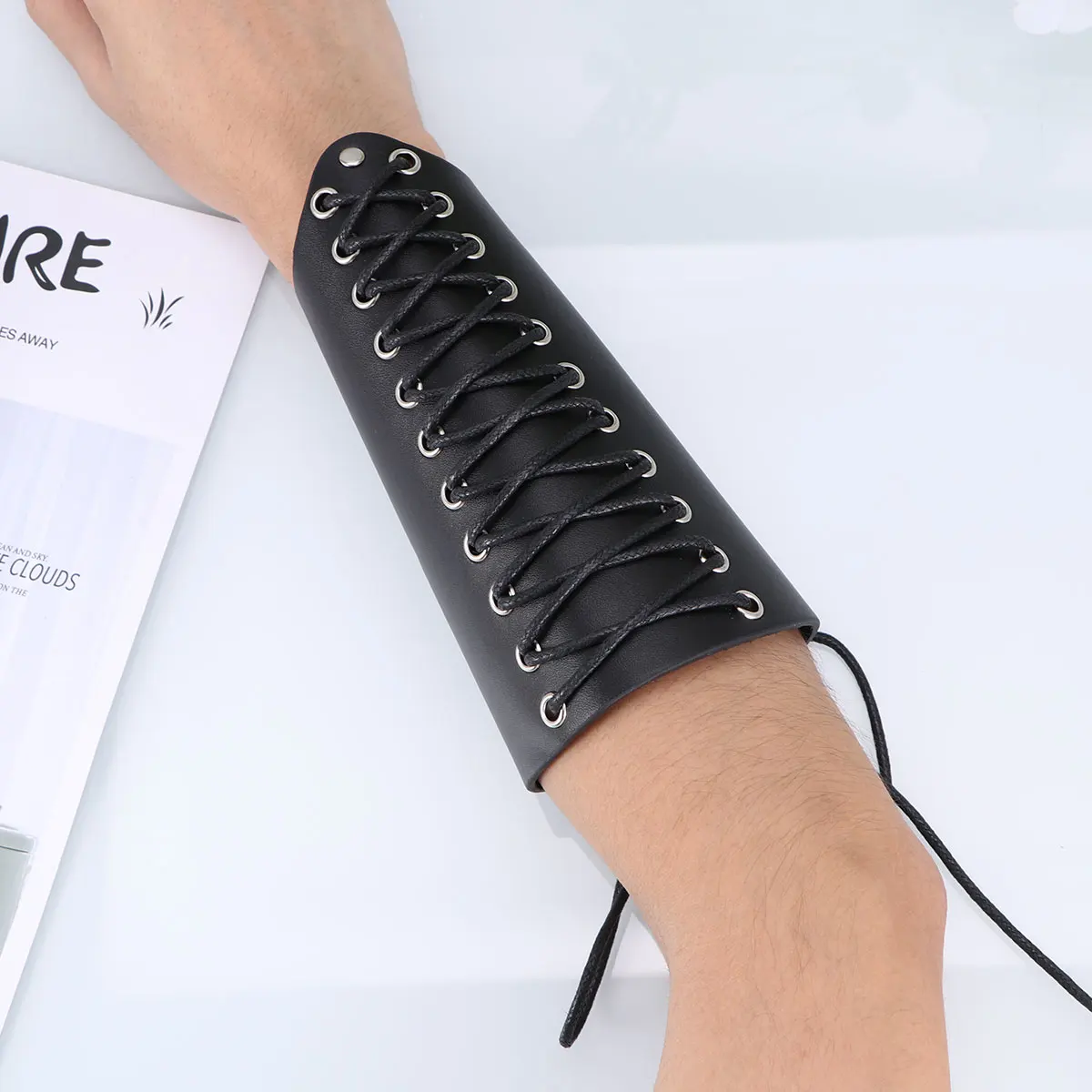 Eco Friendly Wristbands Punk Style Waterproof Rope Bracelet Black Waffle Weaving Bracelets for Children Gifts
Eco Friendly Wristbands Punk Style Waterproof Rope Bracelet Black Waffle Weaving Bracelets for Children Gifts