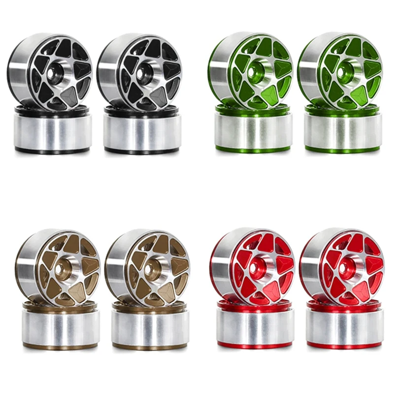 A15F-4Pcs 1.0Inch Metal Beadlock Wheel Hub Wheel Rim For 1/18 1/24 RC Crawler Car TRX4M Upgrade Parts Accessories
A15F-4Pcs 1.0Inch Metal Beadlock Wheel Hub Wheel Rim For 1/18 1/24 RC Crawler Car TRX4M Upgrade Parts Accessories
