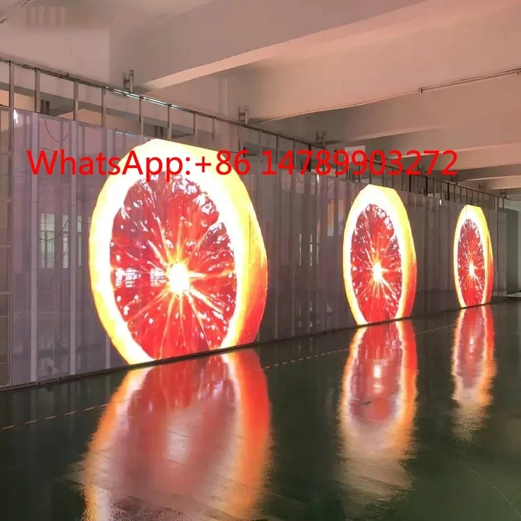 P3.9-P7.8 Transparent LED Screen Glass Window Outdoor Flexible Advertising Display
P3.9-P7.8 Transparent LED Screen Glass Window Outdoor Flexible Advertising Display