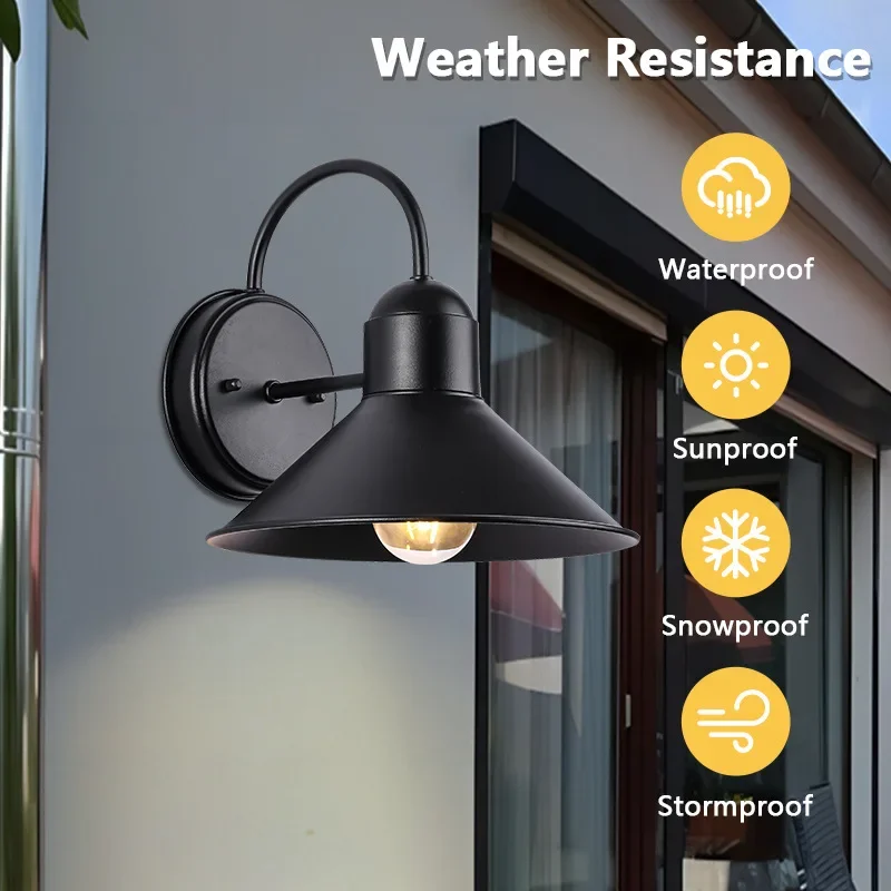 2025 Vintage Gooseneck Barn Wall Lamp - Matte Black, Outdoor Wall Lamp,Alexa-Enabled Smart Outdoor Sconce, Easy Installation Hot
2025 Vintage Gooseneck Barn Wall Lamp - Matte Black, Outdoor Wall Lamp,Alexa-Enabled Smart Outdoor Sconce, Easy Installation Hot