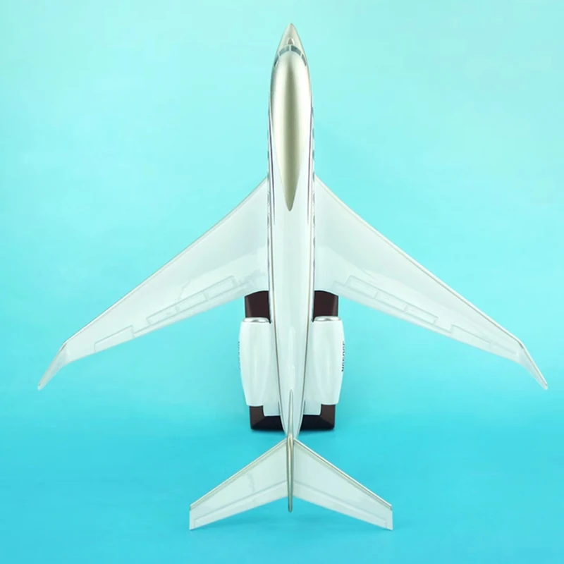 Масштаб 1:100, модель готового самолета из смолы G650ER, коллекция статических украшений, сувенирные подарки для взрослых мальчиков
Масштаб 1:100, модель готового самолета из смолы G650ER, коллекция статических украшений, сувенирные подарки для взрослых мальчиков