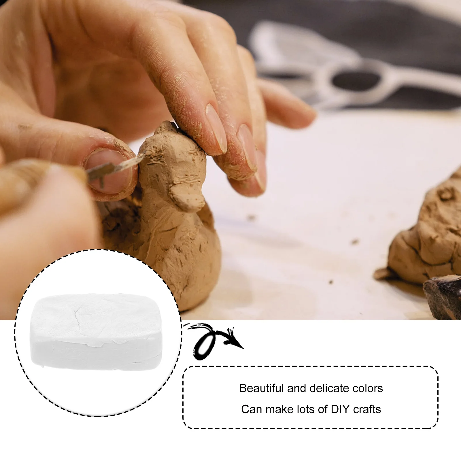 Soft Clay Practical Polymer Multi purpose Sculpting DIY Air High Quality Mud Colorful Modeling Safe Environmentally Friendly
Soft Clay Practical Polymer Multi purpose Sculpting DIY Air High Quality Mud Colorful Modeling Safe Environmentally Friendly
