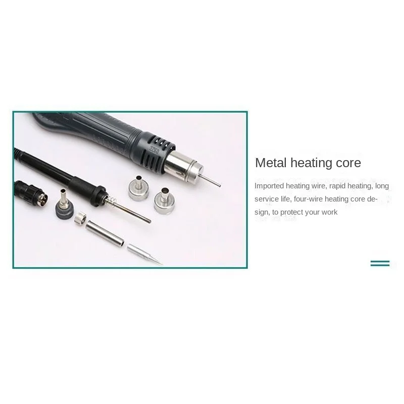 2026706W+ 2 In 1 SMD Rework Station Soldering Station 570W Digital Display Hot Air Gun Lead-free Solder Iron tools
2026706W+ 2 In 1 SMD Rework Station Soldering Station 570W Digital Display Hot Air Gun Lead-free Solder Iron tools